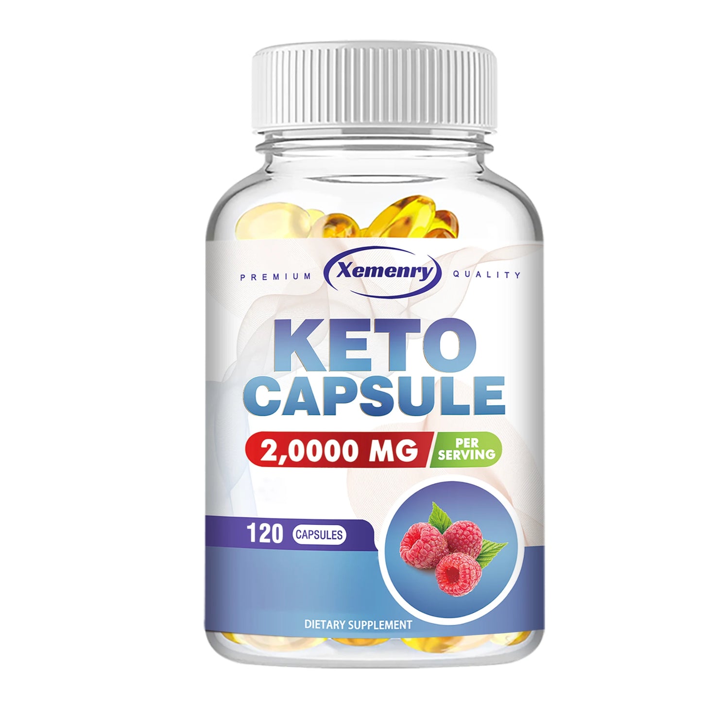 Keto Supplement - Supports Healthy Eating, Weight Management, Supports Immunity - 120 Capsules