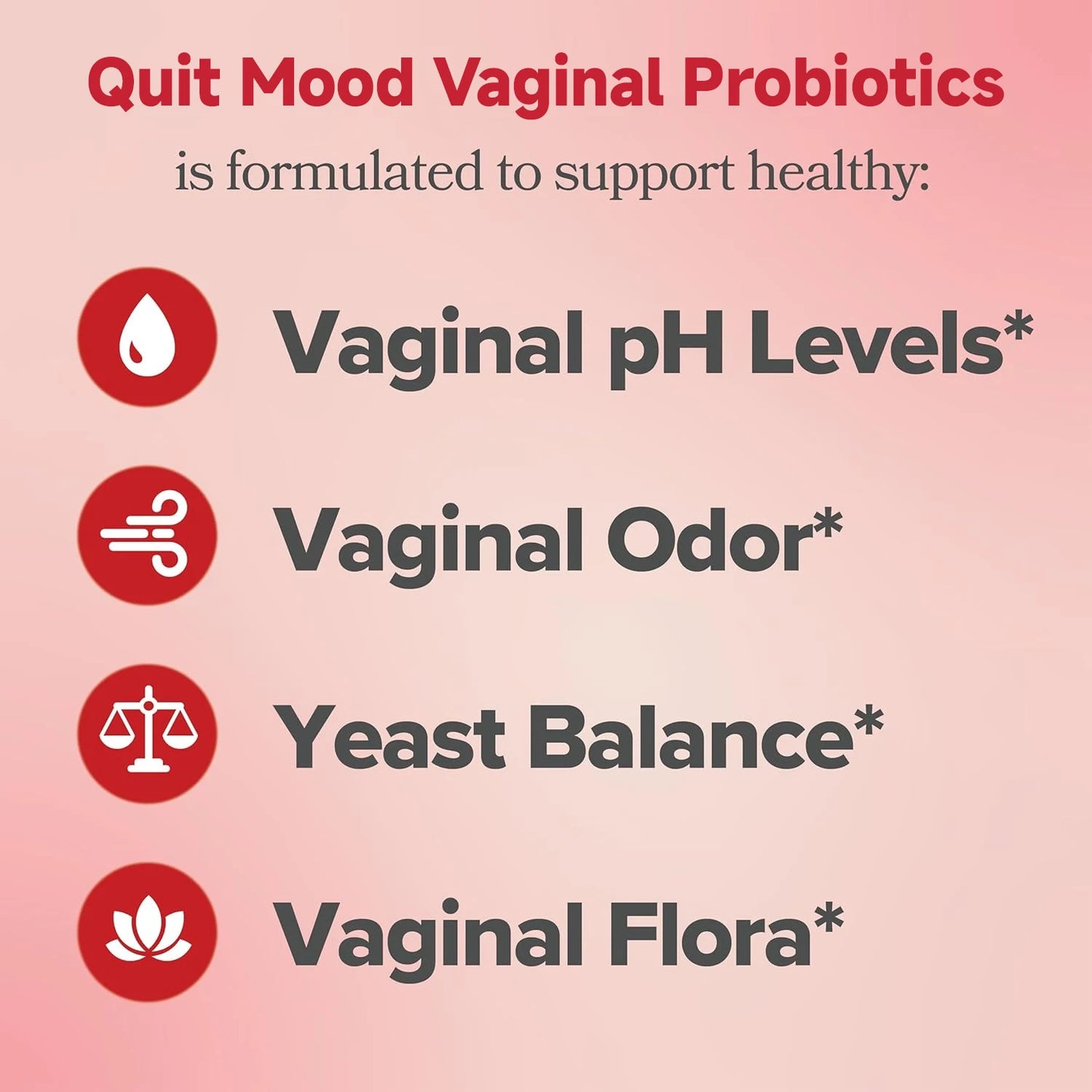 Probiotics for Women PH Balance with Probiotics and Lactobacillus Probiotic Blend - Women's Health Supplement - Promote Healthy